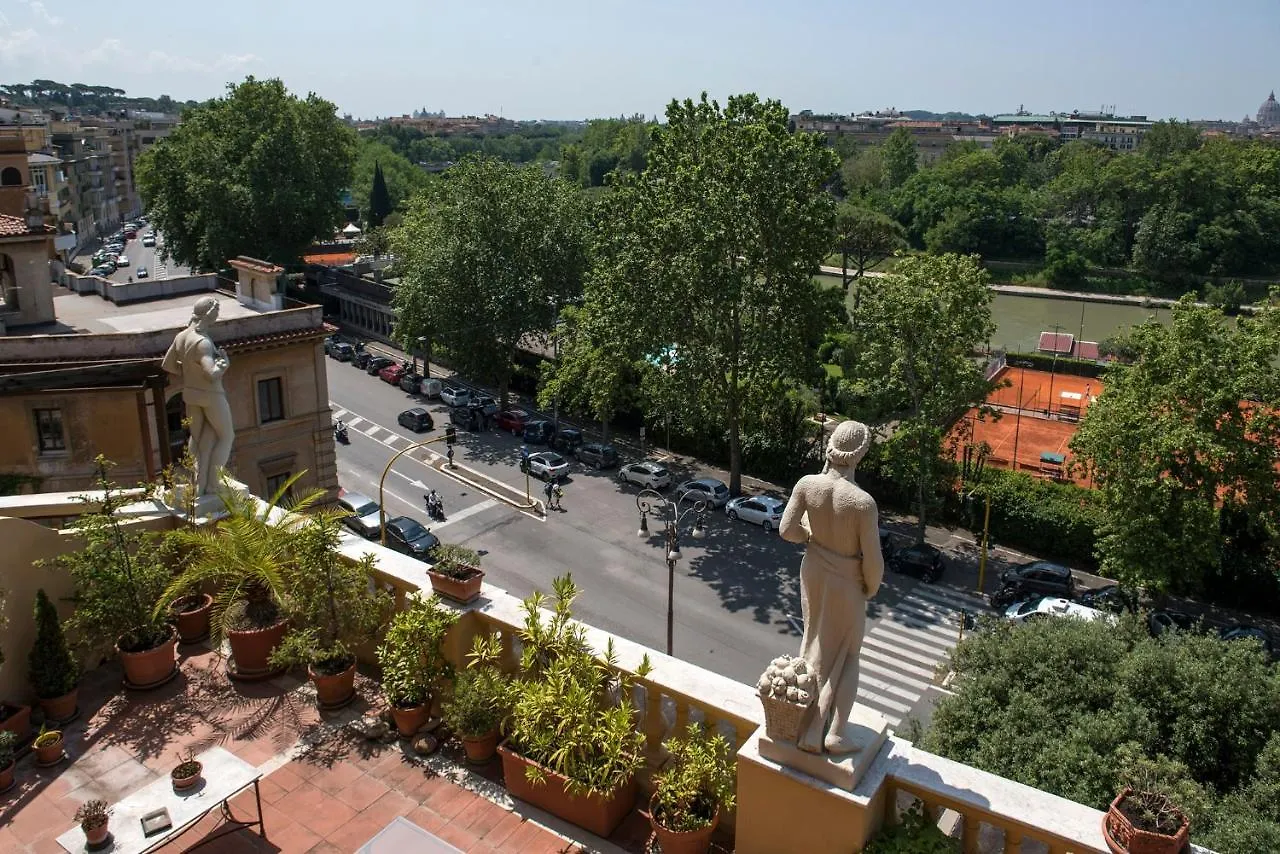 Elegant Top Floor - Unique View Of Rome'S Skyline Tibernestrome